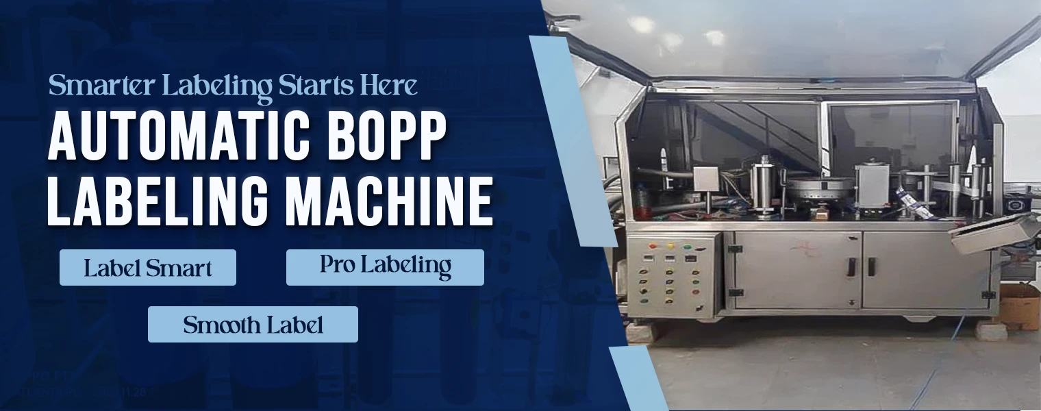 Automatic Bopp Labeling Machinee